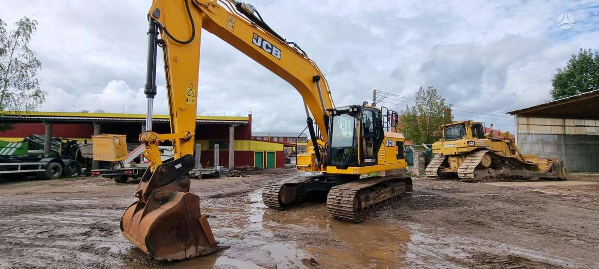 JCB 220X LC, ekskavatoriai