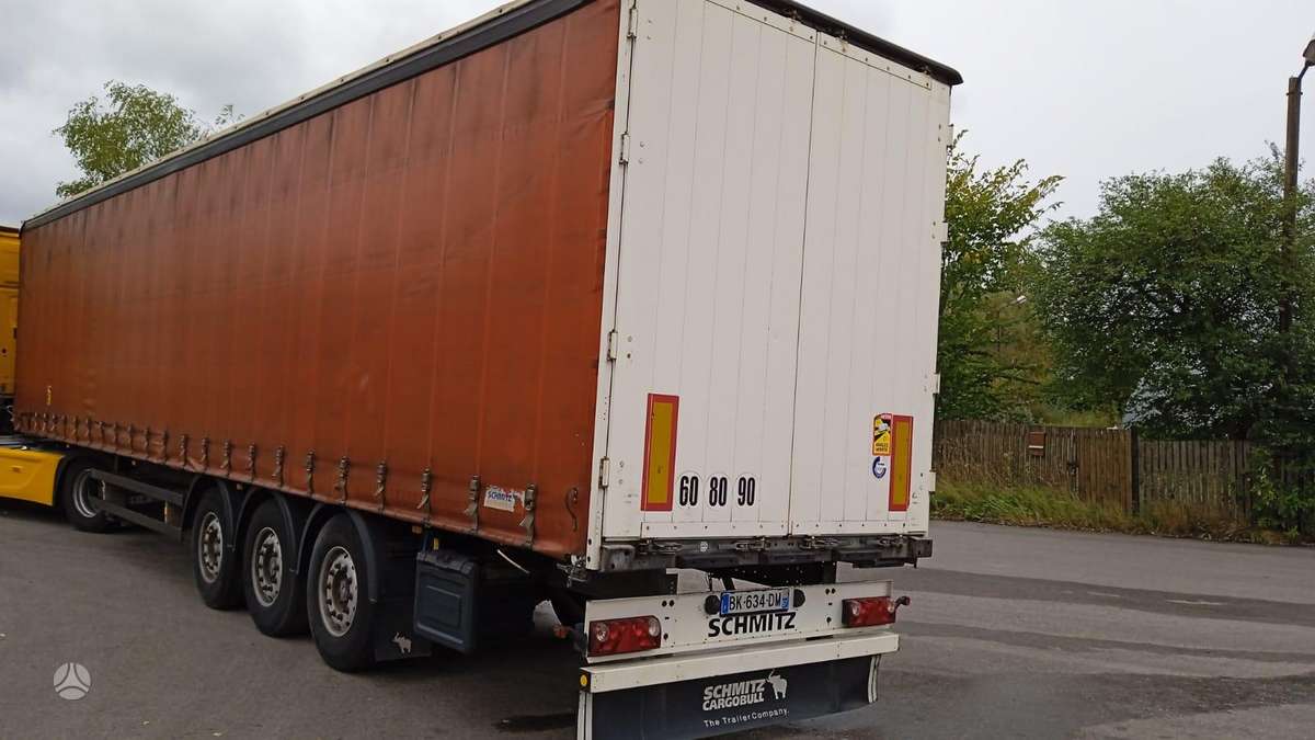 Schmitz SAF, užuolaidinės / tentinės