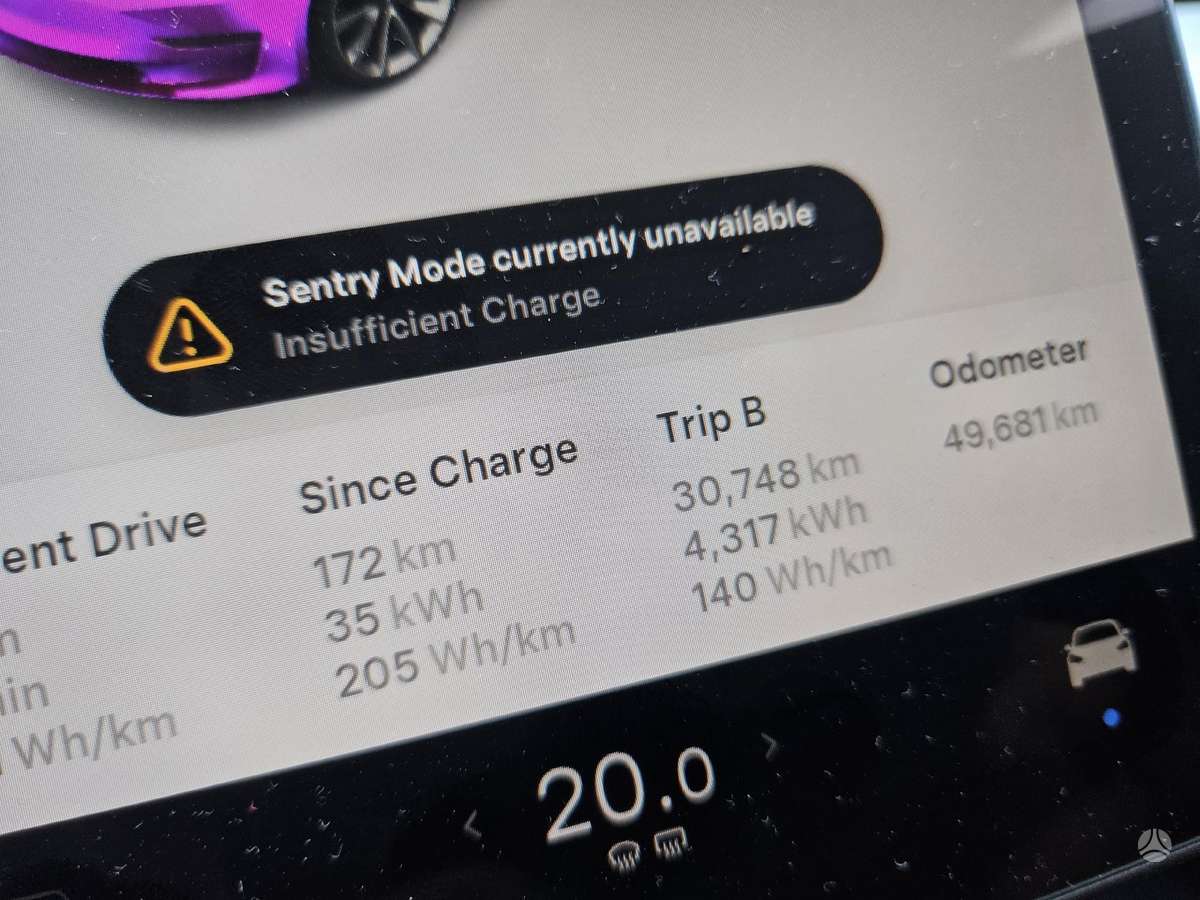 Tesla Model 3 Rida 49 000km