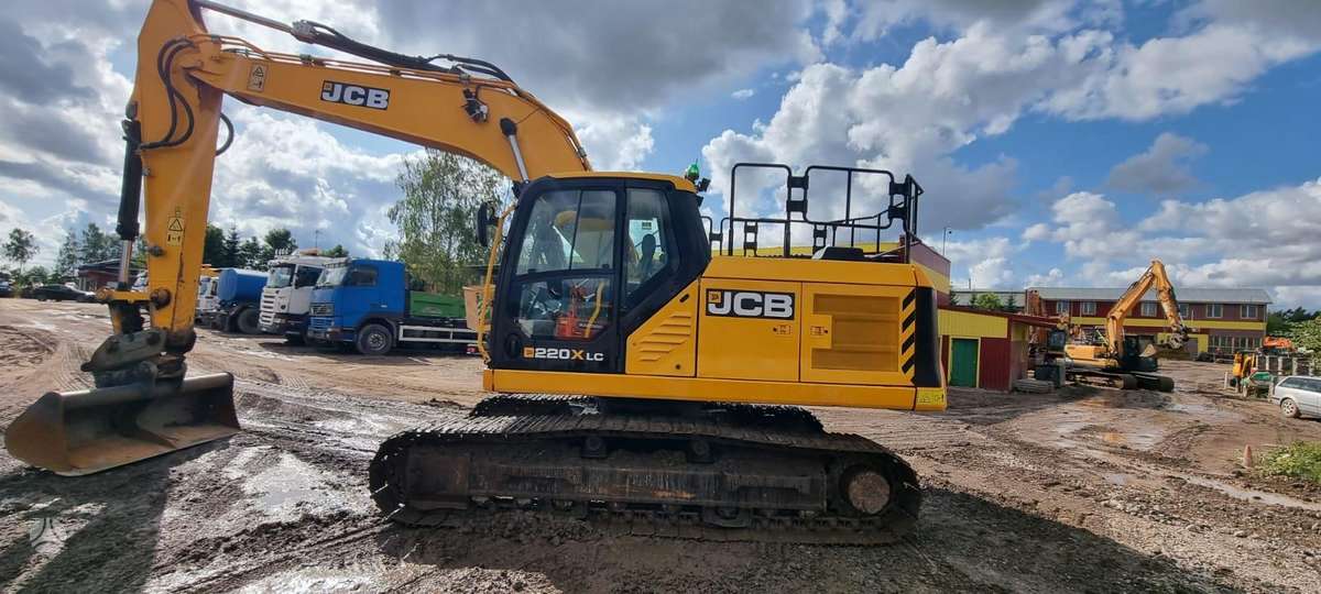 JCB 220X LC, экскаваторы
