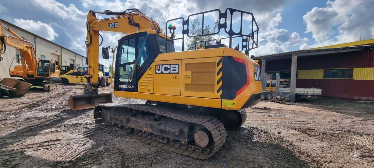 JCB 220X LC, ekskavatori