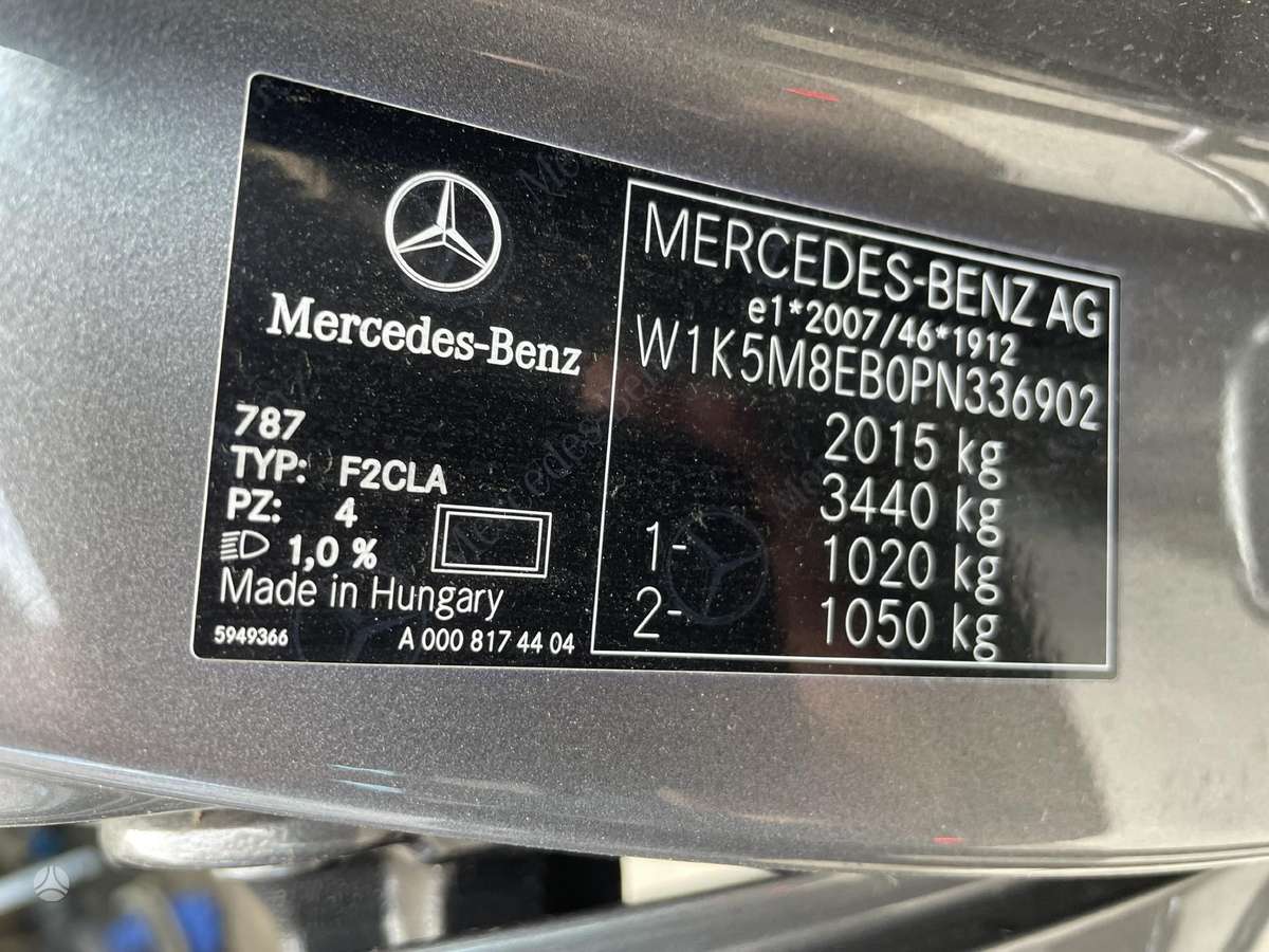 Mercedes-Benz CLA klasė Amg apdaila