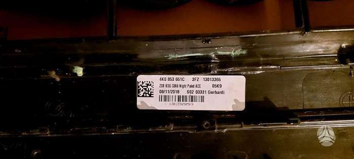 Audi A6 Europines dalys nuotraukose