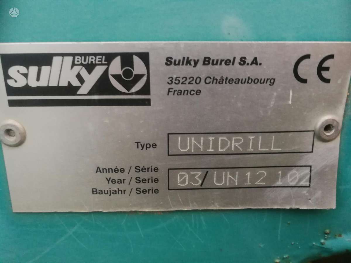 Sulky UNIDRILL, seeders, planters