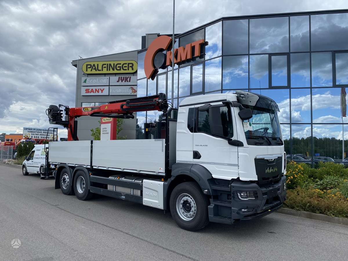 MAN TGS 26.440, с краном