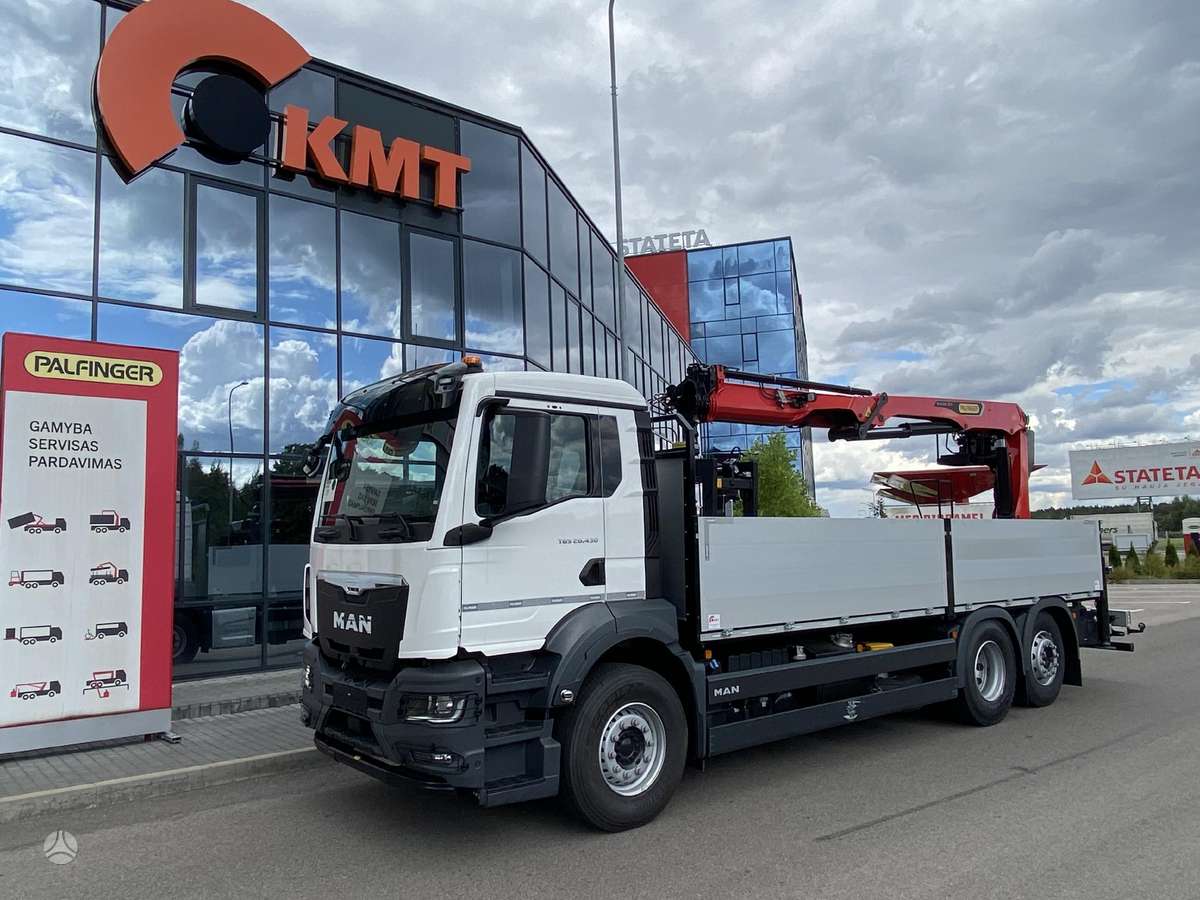 MAN TGS 26.440, с краном
