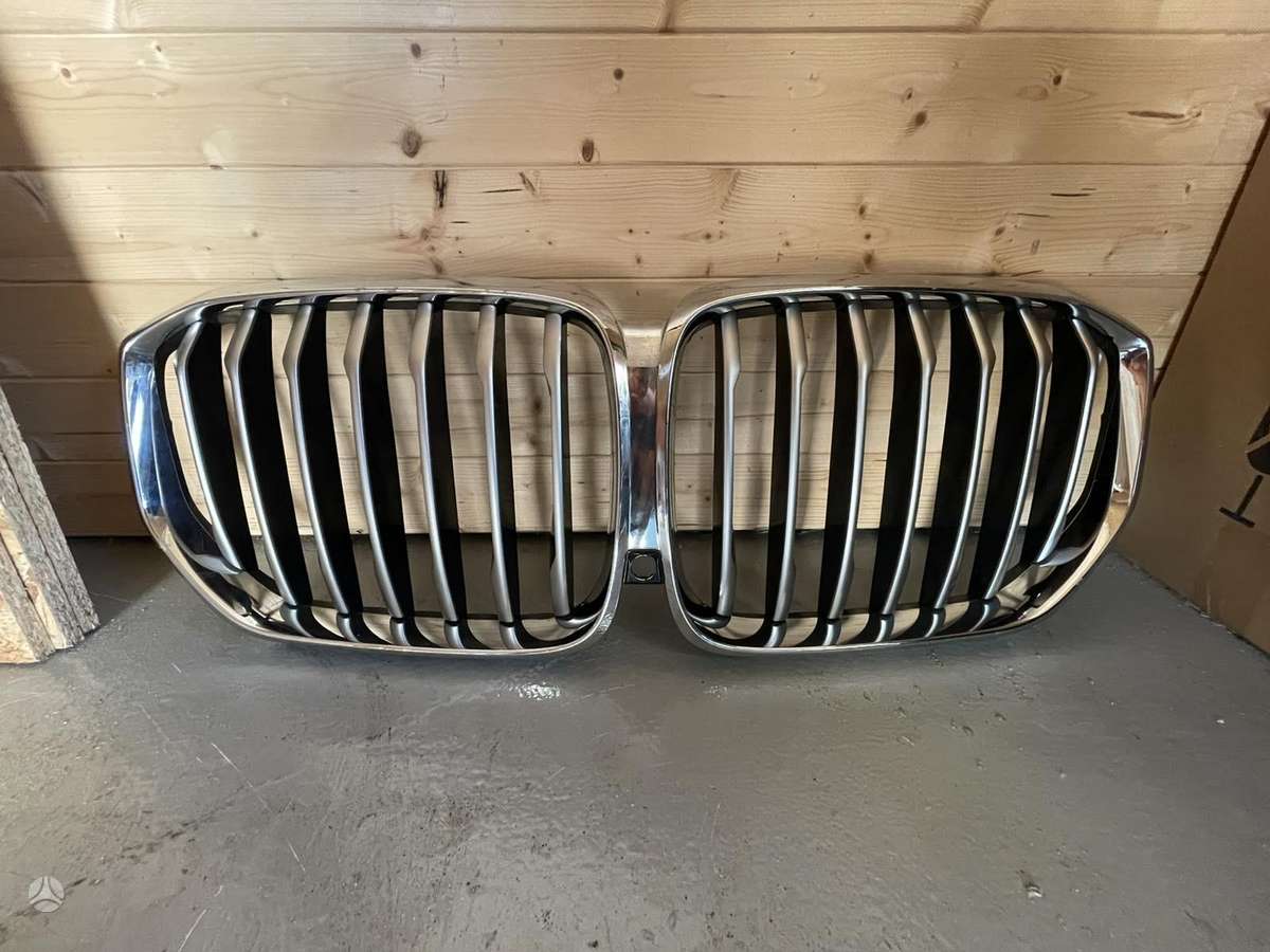 BMW X5 bumpers, front grill, steering wheel