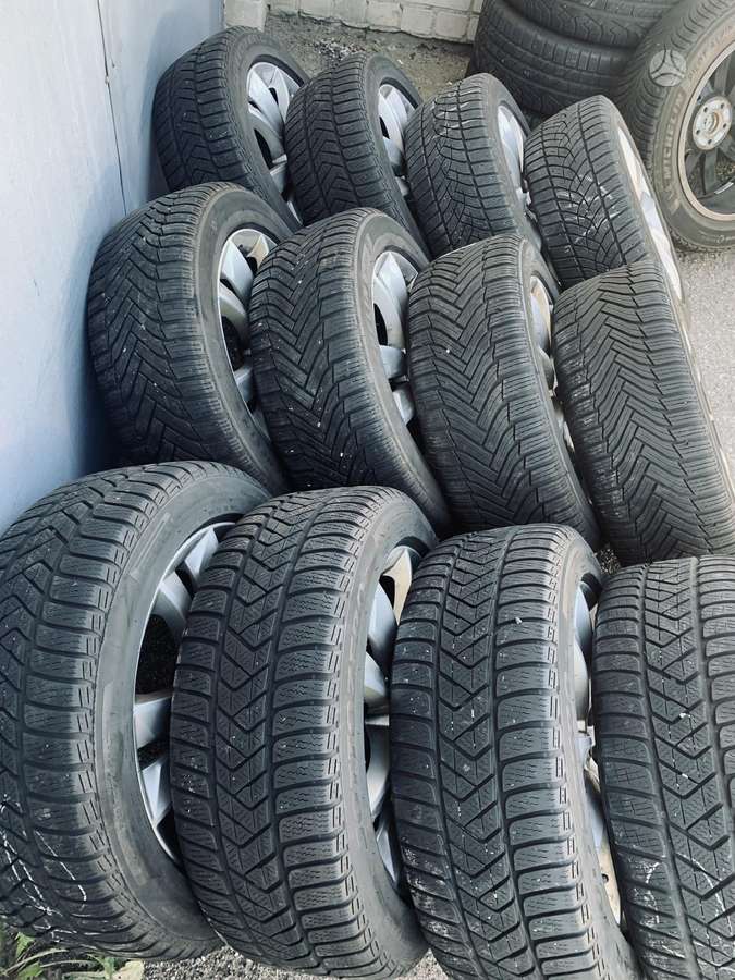 Volvo 2024 m. M+S KOMPL.❄️❄️❄️, легкосплавные , R17