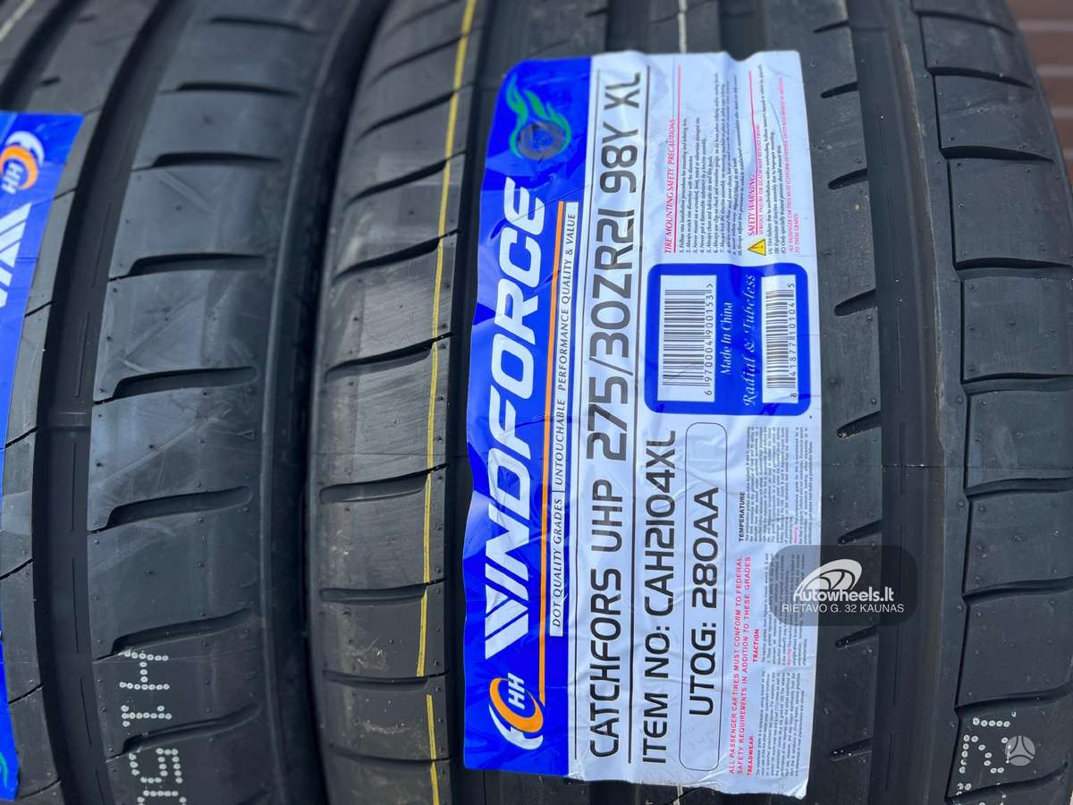 Windforce Catchfors UHP, vasarinės 275/30 R21