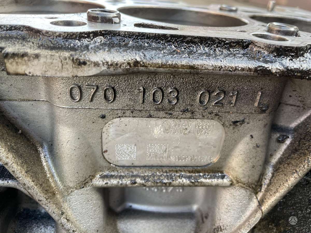 Volkswagen Transporter, Bnz, engine block