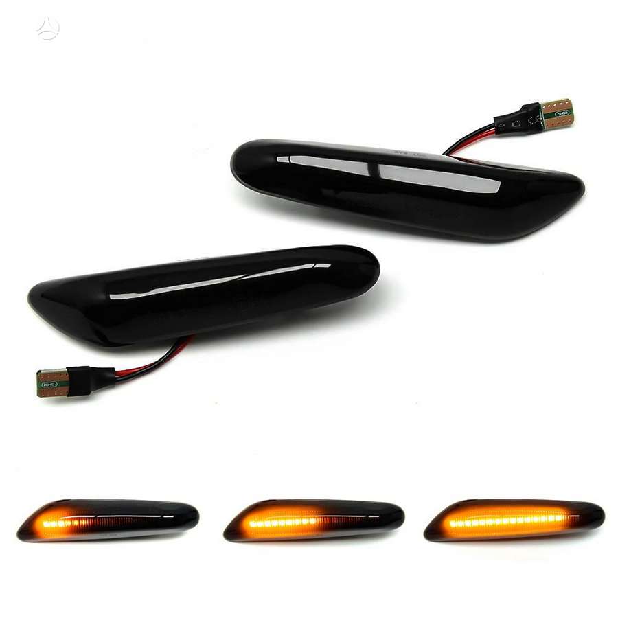 BMW E90-E60-E87 LED dinaminių posūkių komplektas