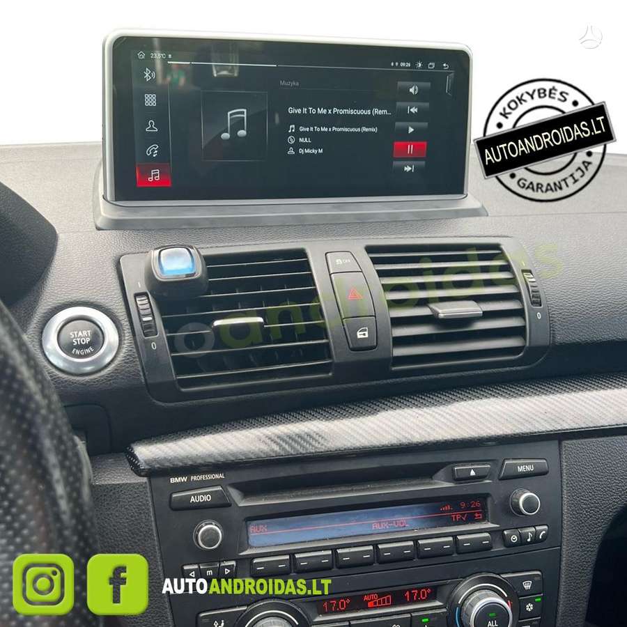 BMW BMW 1 (E81 E87 E88) 2005-11 Android multimedija automagnetola, multimedia and navigation