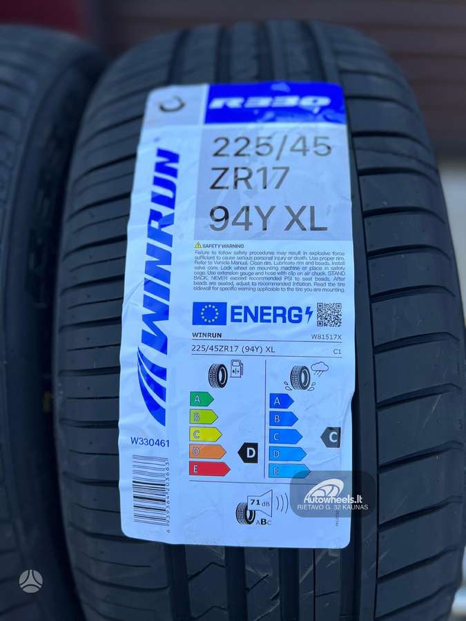 Winrun R330, vasarinės 225/45 R17