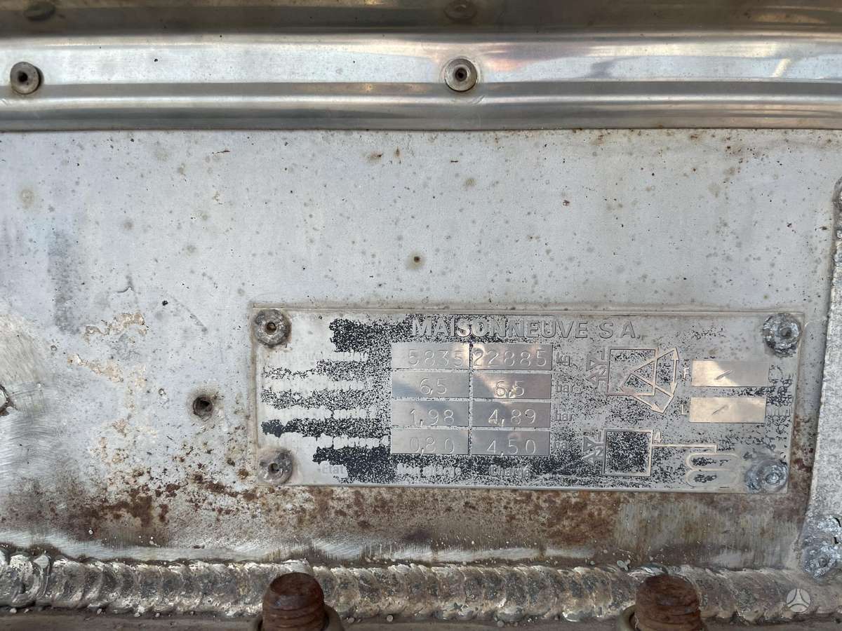 MAISONNEUVE  SA Chemine TERMO ADR 32500 LITRU, цистерны
