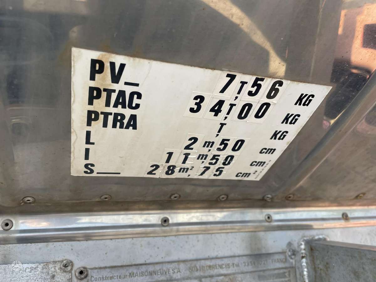MAISONNEUVE  SA Chemine TERMO ADR 32500 LITRU, cisterninės