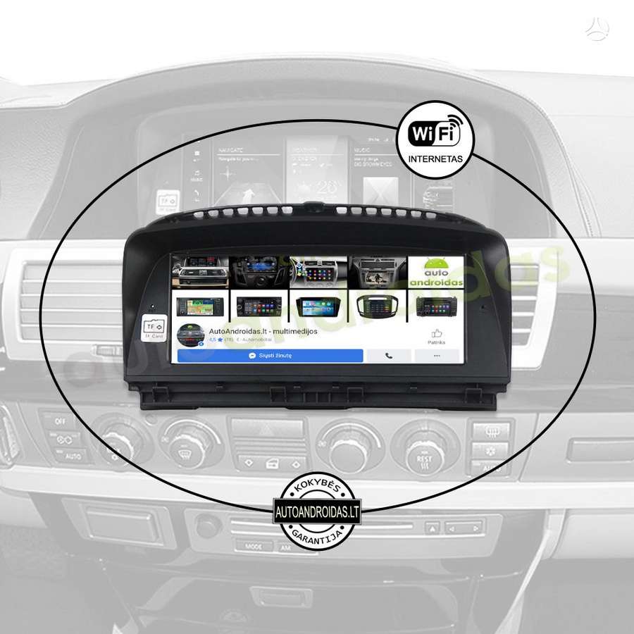 BMW BMW 7 E65 E66 2004-09 Android multimedija navigacija, multimedia and navigation