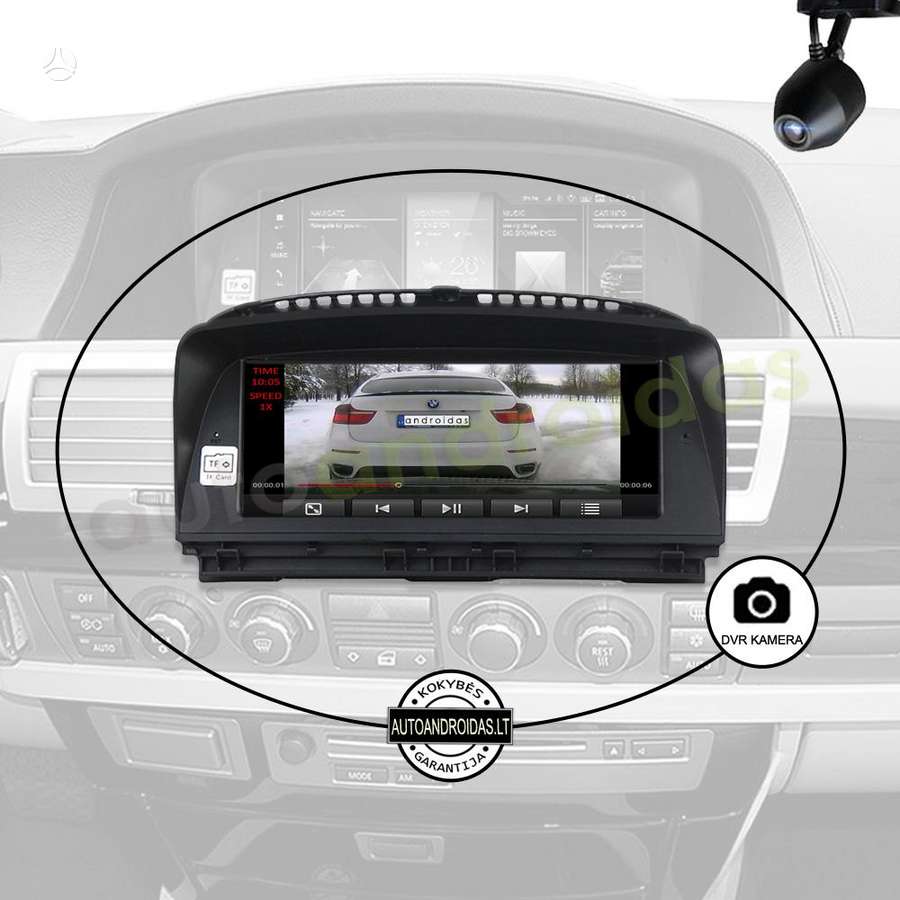 BMW BMW 7 E65 E66 2004-09 Android multimedija navigacija, multimedia and navigation