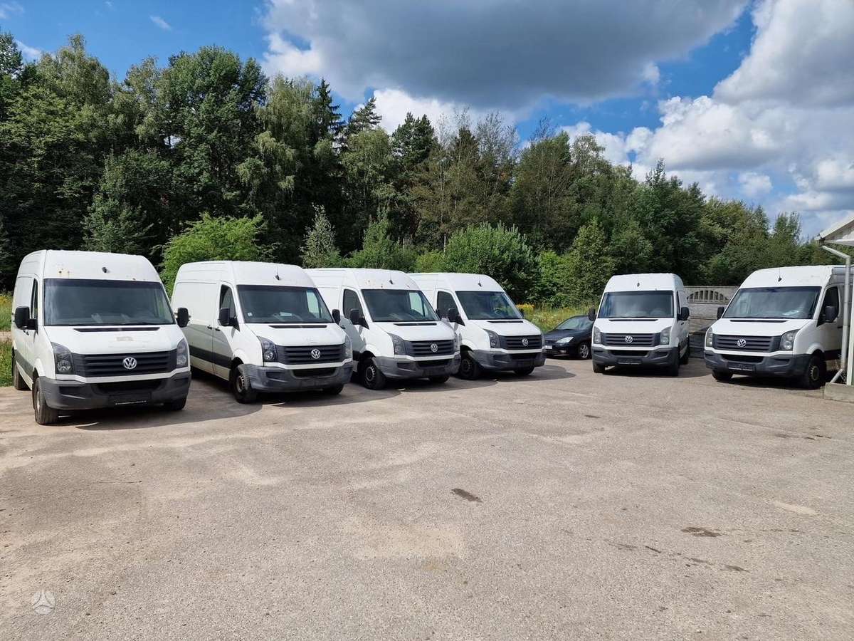 Volkswagen Crafter, cargo vans