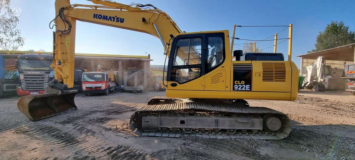 Komatsu Liugong CLG 922E, ekskavatoriai