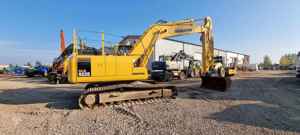 Komatsu Liugong CLG 922E, ekskavatoriai