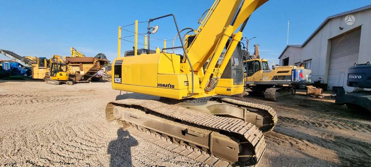 Komatsu Liugong CLG 922E, ekskavatoriai