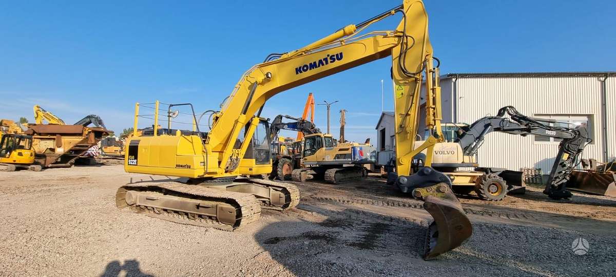 Komatsu Liugong CLG 922E, ekskavatoriai