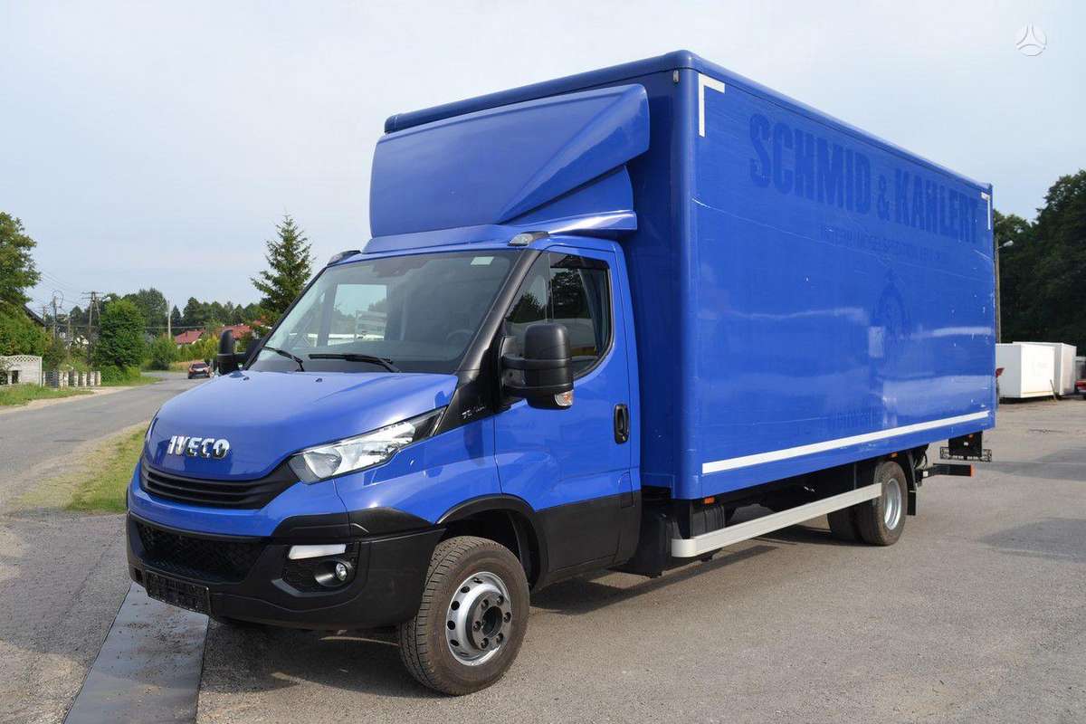 Iveco Daily 72C18, box trucks / box vans 2018 m., A24260818