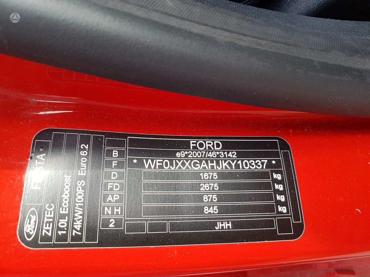 Ford Fiesta Dalimis