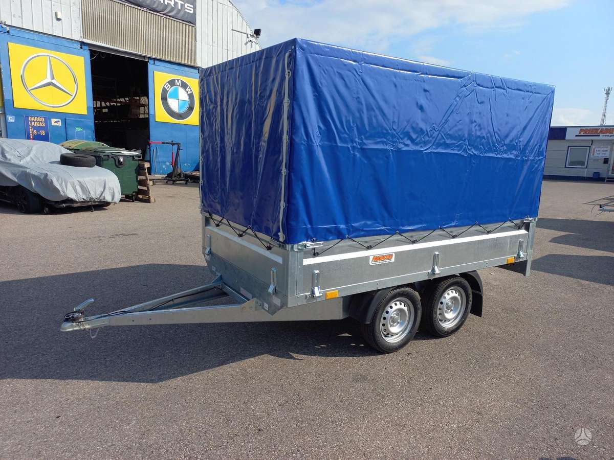 Neptun Dviašė su B kategorija, passenger car trailers