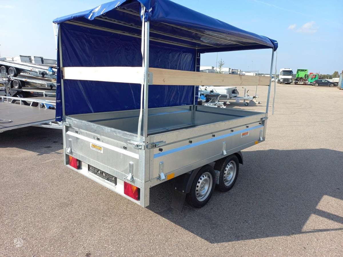 Neptun Dviašė su B kategorija, passenger car trailers