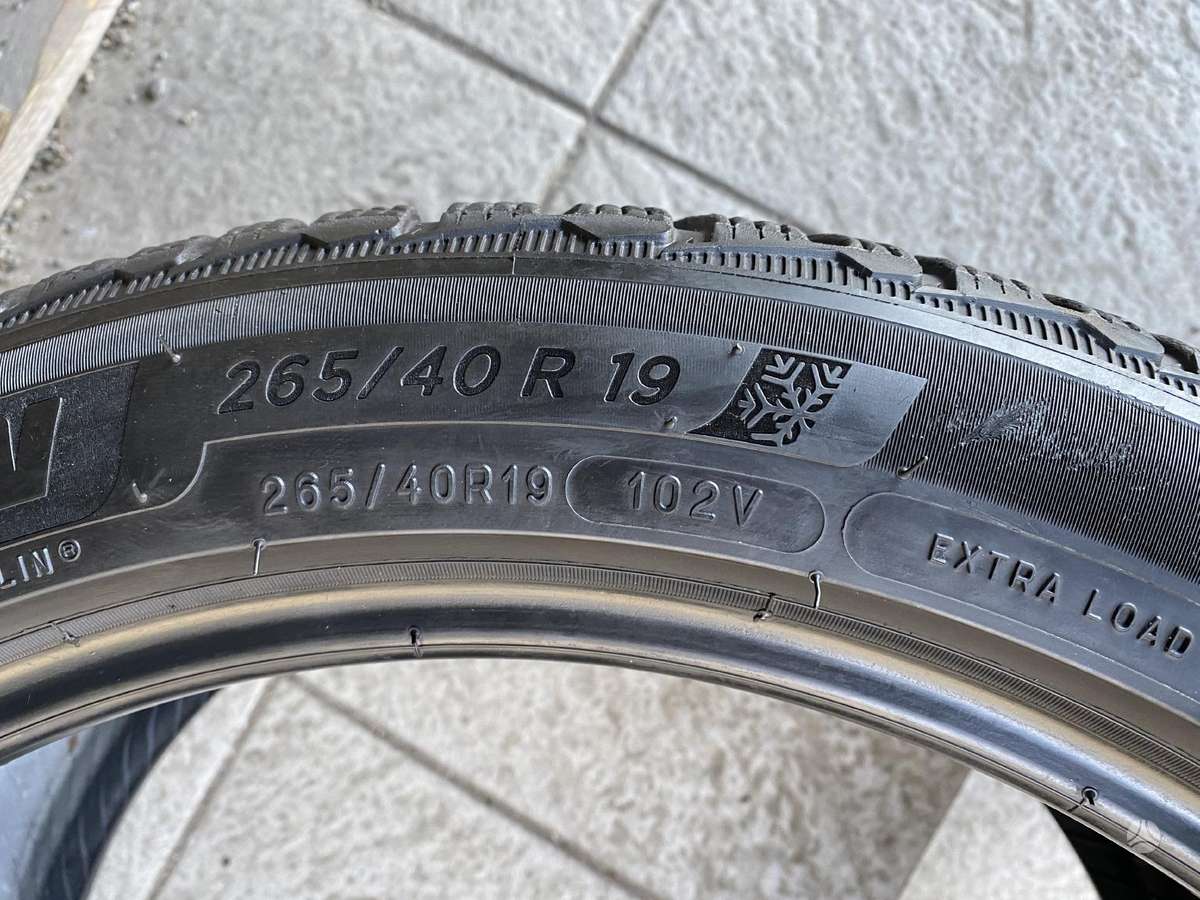 Michelin Pilot alpin 5, winter 265/40 R19