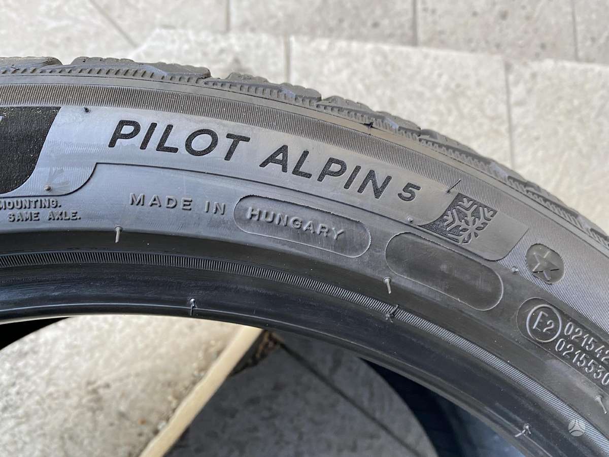 Michelin Pilot alpin 5, winter 265/40 R19