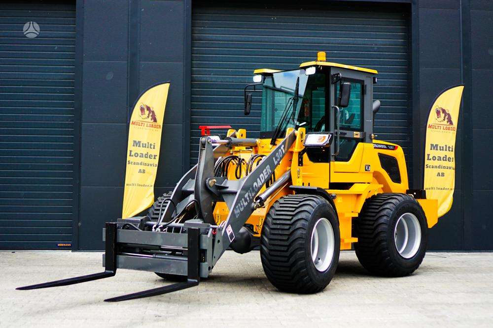 MULTILOADER L30T, frontaliniai krautuvai