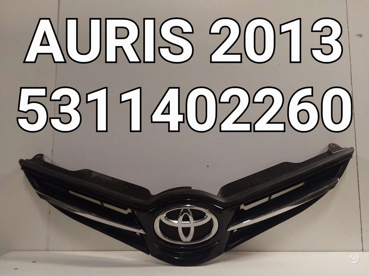 Toyota Auris dalimis