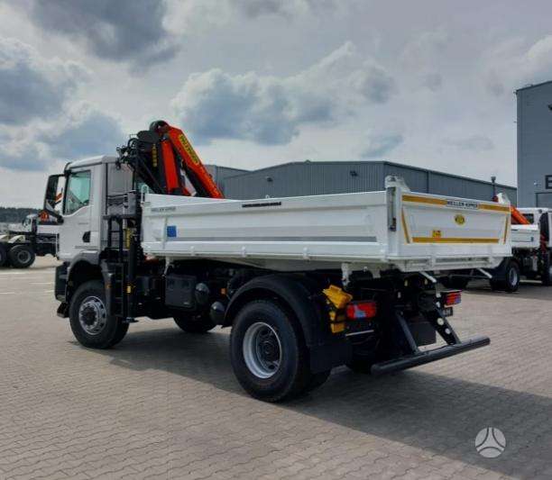 MAN TGM 18.320, dumpers with crane