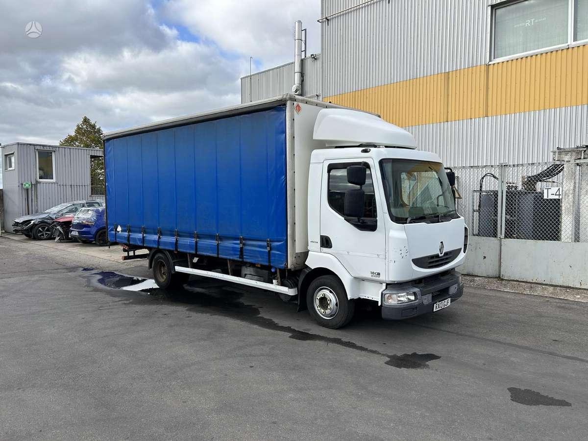 Renault Midlum 180, бортовые с шторами