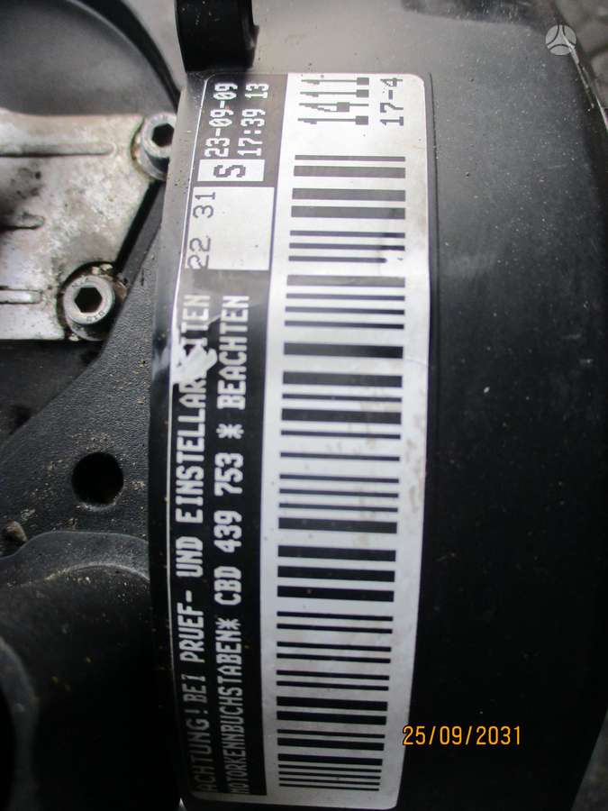 Volkswagen Passat Variklis 2 0d cbd dėžė kjf