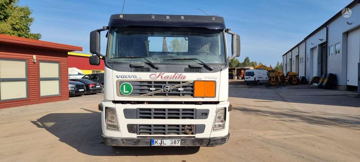 Volvo FM12, самосвалы с прицепoм