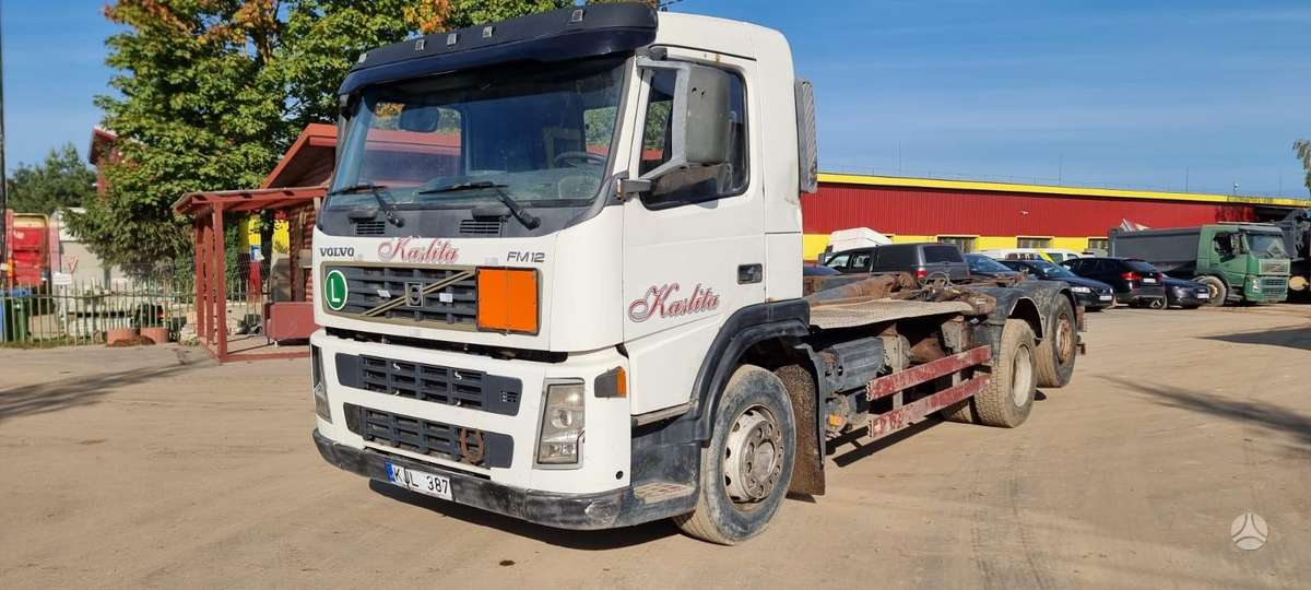 Volvo FM12, самосвалы с прицепoм
