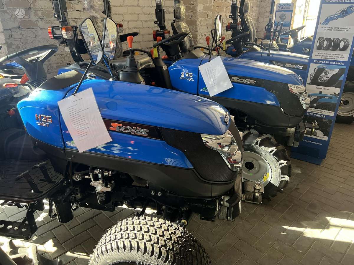 Solis Nauja siunta, traktoriai