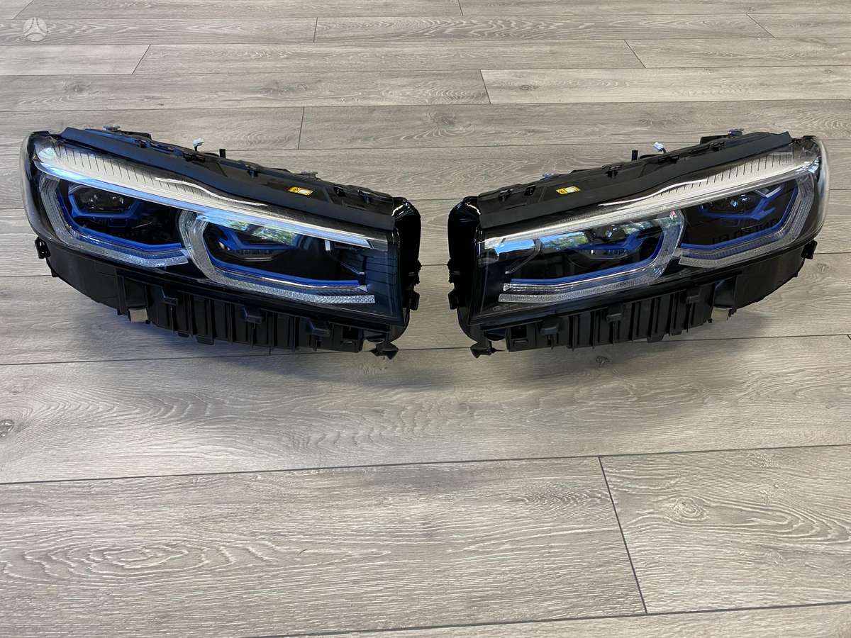 BMW 7 serija žibintai