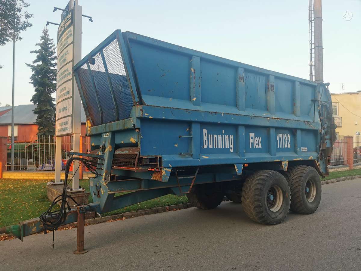 Bunning Siloso,žolės puspriekabė, trailers, semitrailers