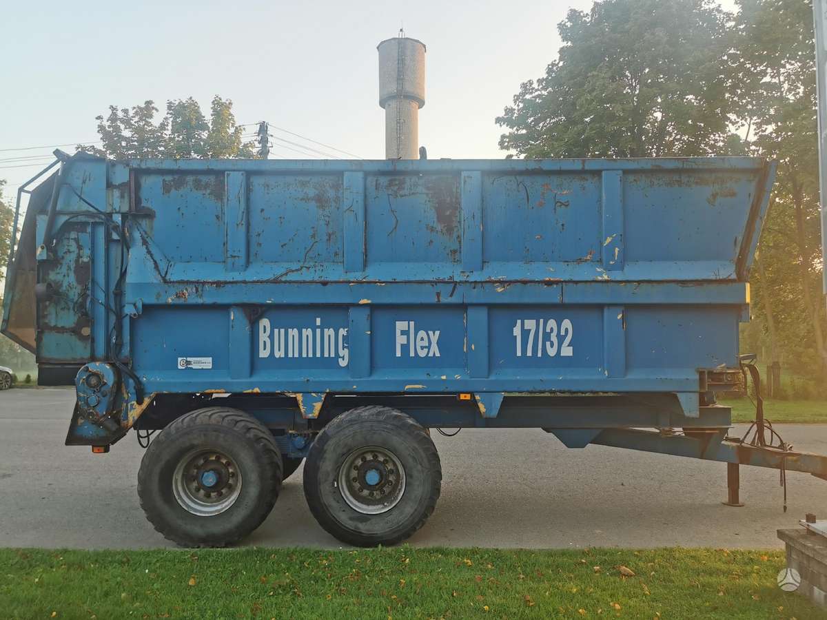 Bunning Siloso,žolės puspriekabė, trailers, semitrailers