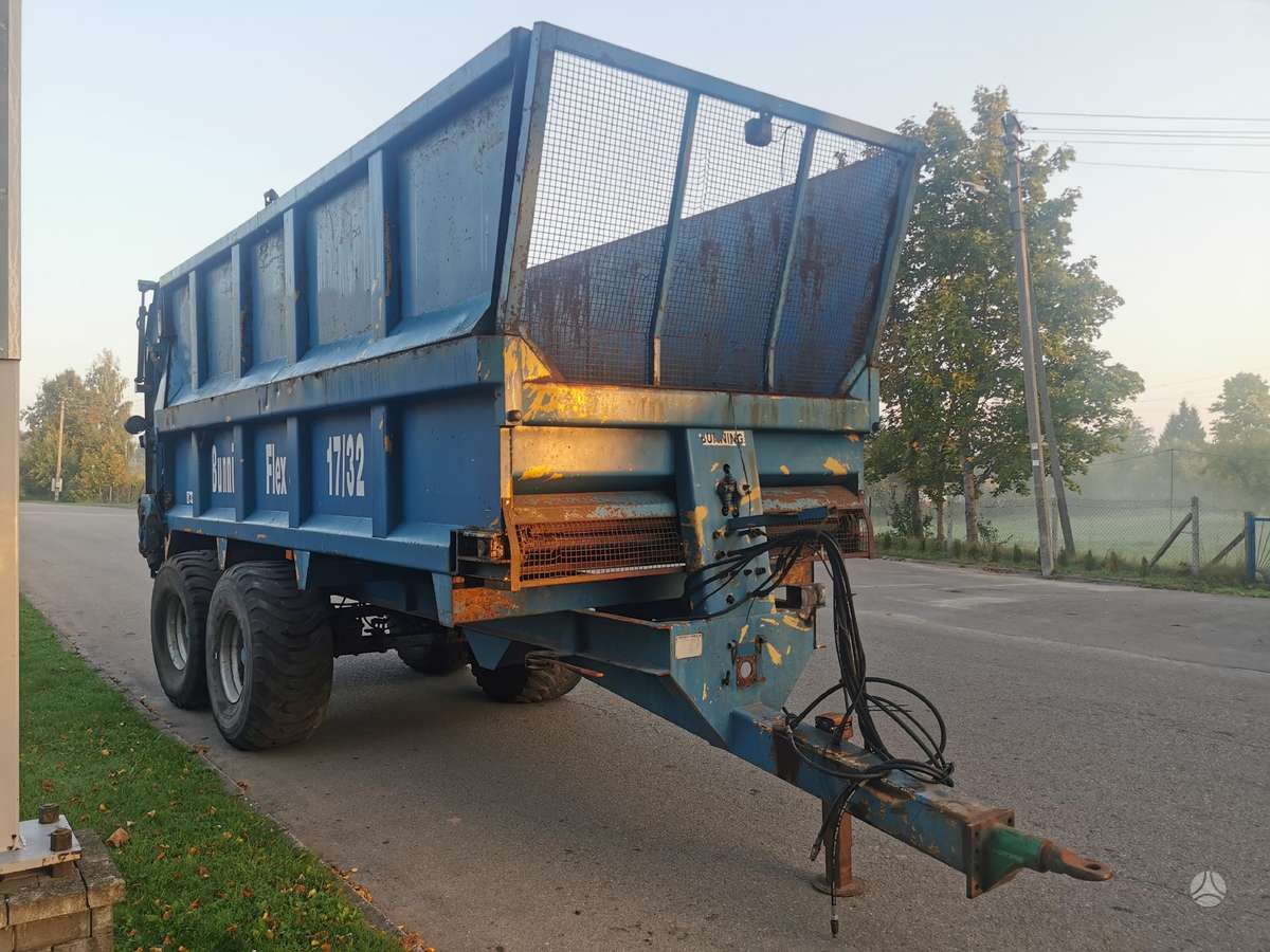 Bunning Siloso,žolės puspriekabė, trailers, semitrailers