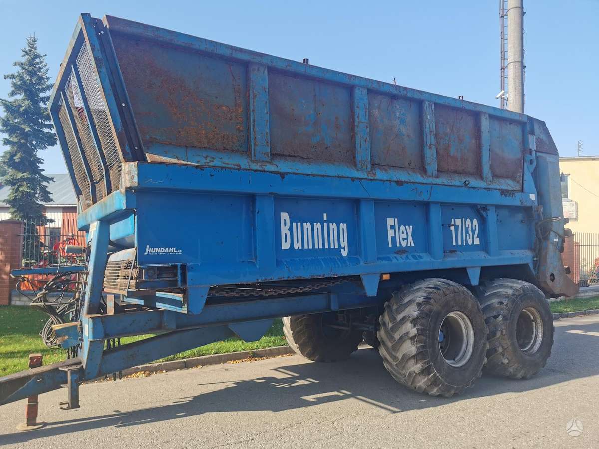 Bunning 17/32, manure shakers, compost shredders