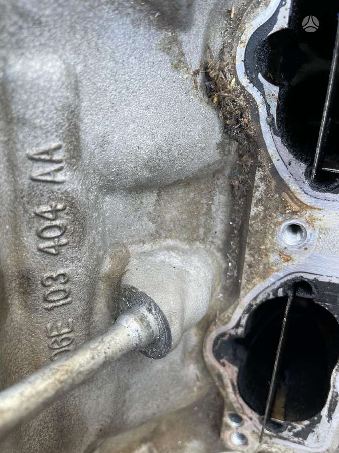 Audi A6, Cre, variklio detalės