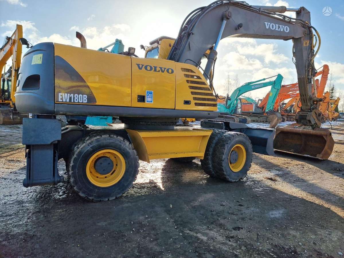 Volvo EW180 B, ekskavatoriai
