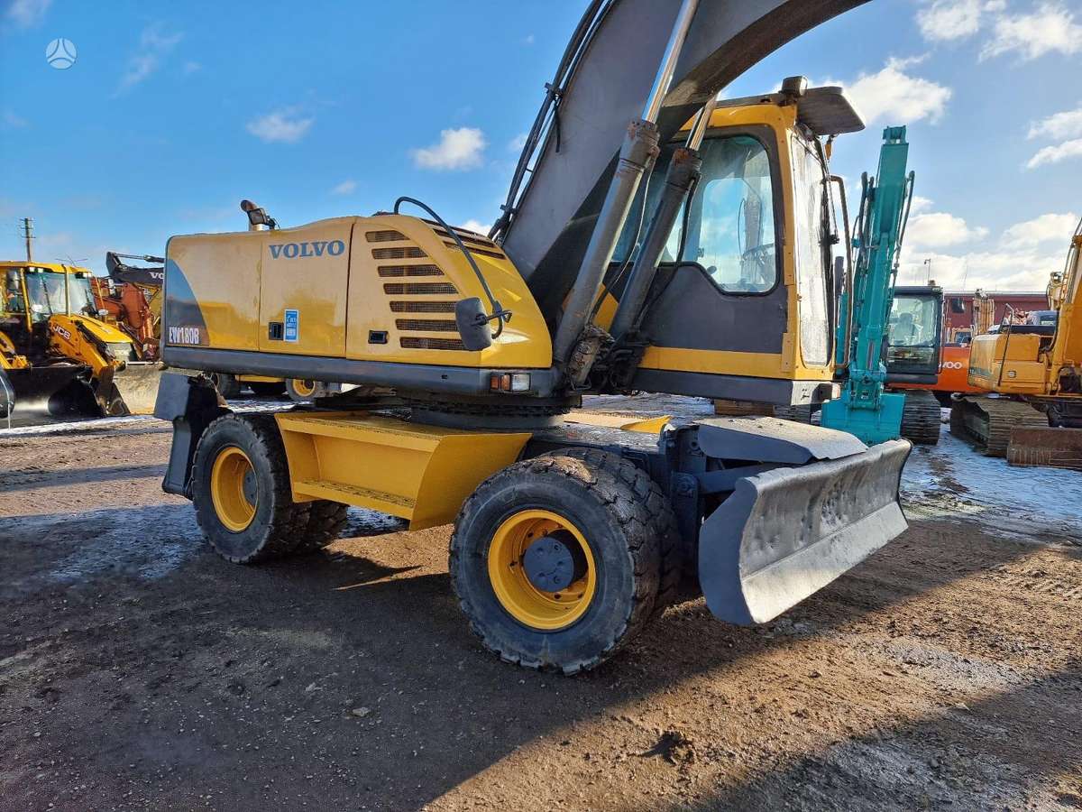 Volvo EW180 B, экскаваторы