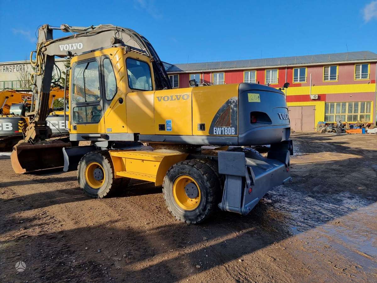 Volvo EW180 B, экскаваторы