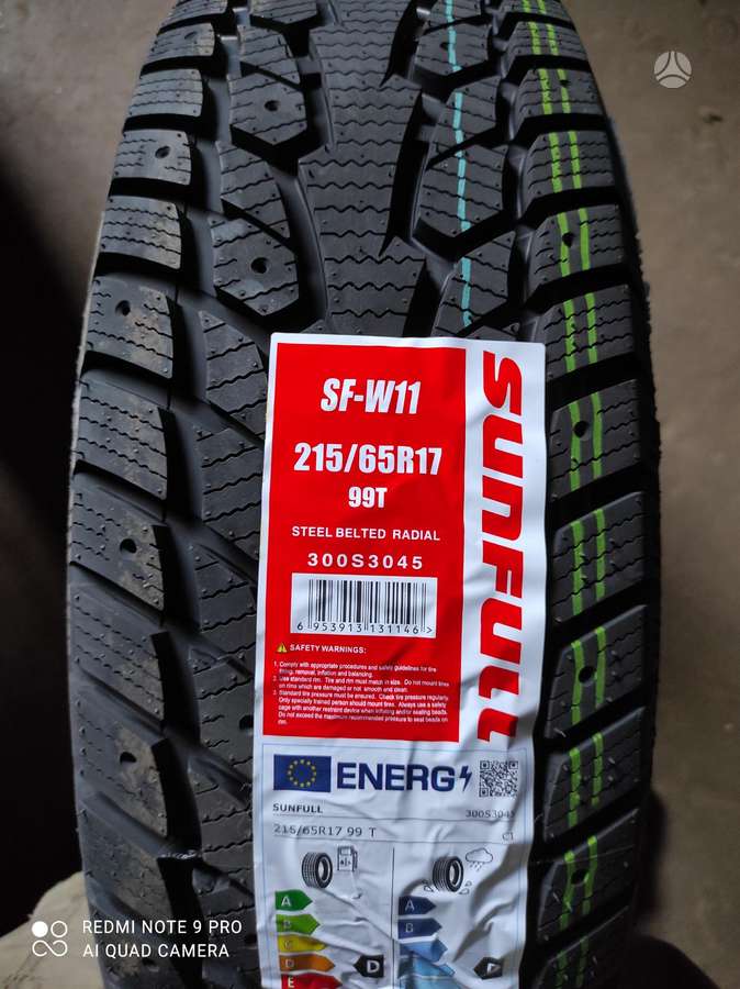 Hankook, žieminės 215/65 R17
